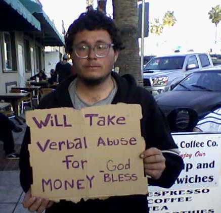 panhandling