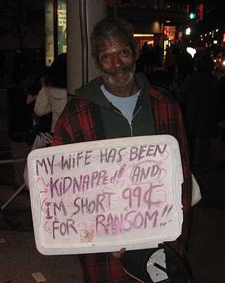 panhandling