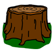 clipart-vocabulary-tree-stump
